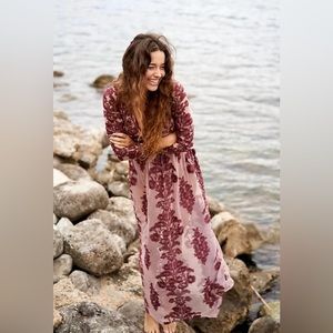 FOR LOVE AND LEMONS Temecula Maxi Dress